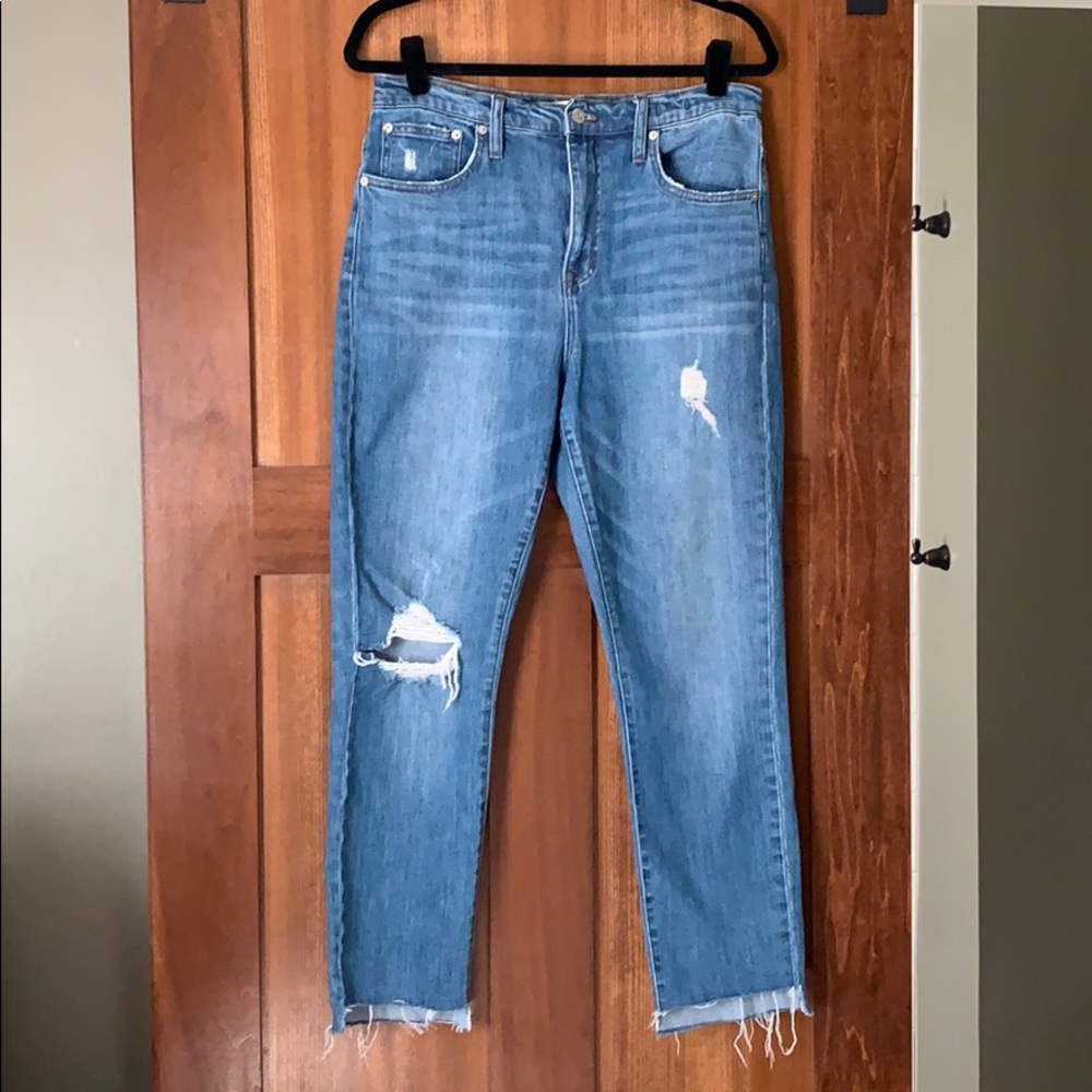 Madewell The Highrise Slim Boyjean